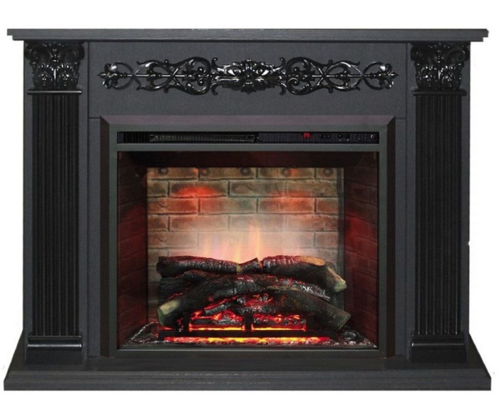 Каминокомплект RealFlame Milton 25,5/26 DN с очагом 3D Leeds 26