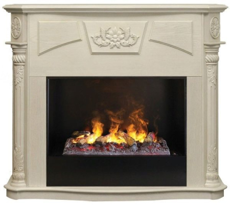 Каминокомплект RealFlame Sofie 26 WT с очагом 3D Cassette 630 + Black вставка