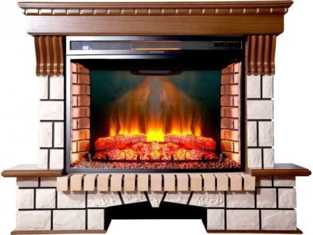 Каминокомплект Interflame Exter под очаг Panoramic 06 33 LED FX QZ